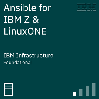 Ansible for IBM Z & LinuxONE Foundations certification badge