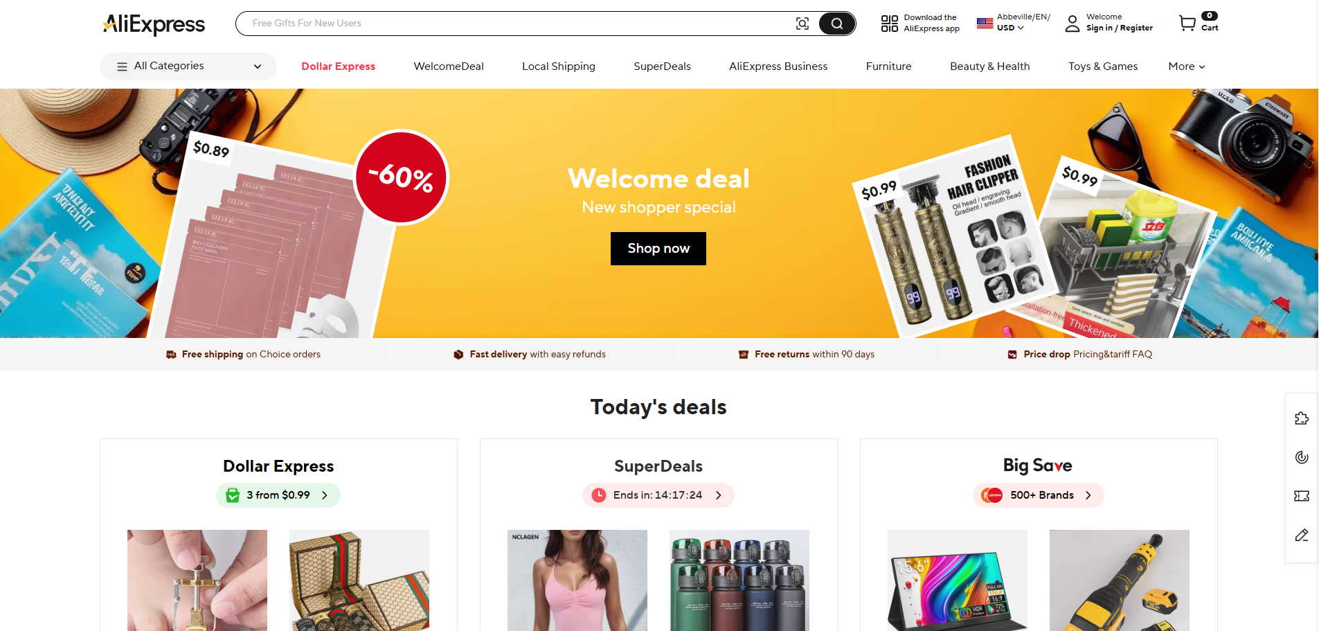 AliExpress - E-commerce & Cloud project by Shawn Doherty