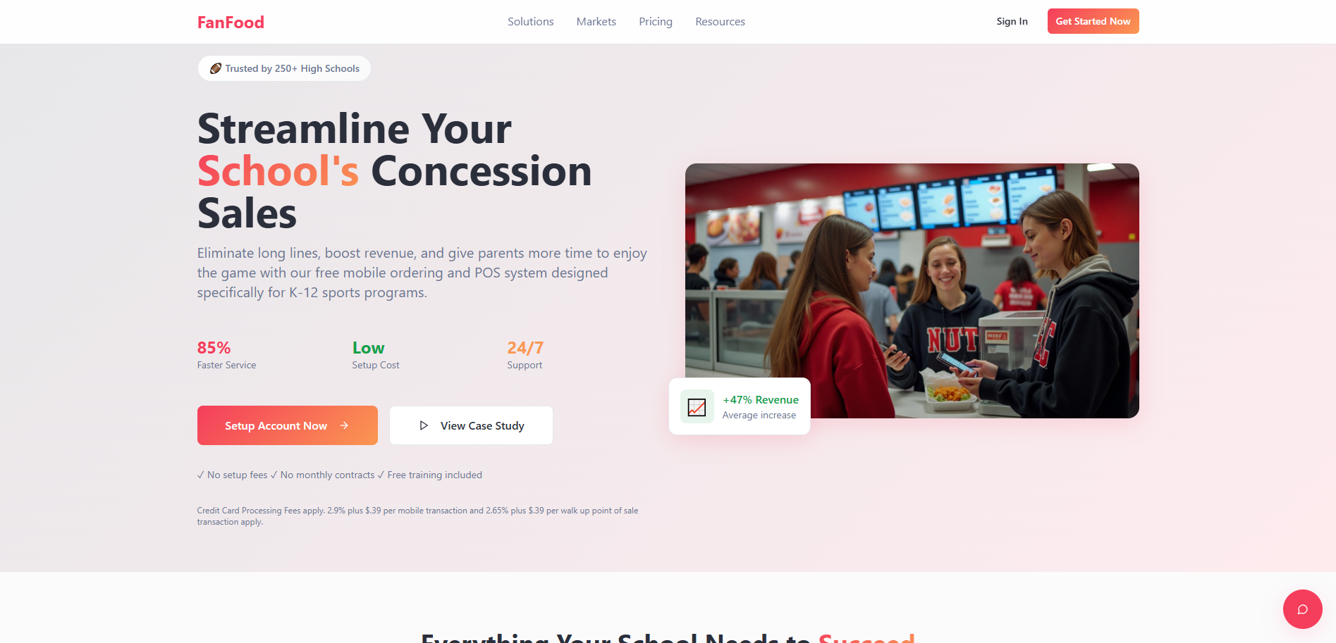 FanFood - Mobile Ordering & POS project by Shawn Doherty