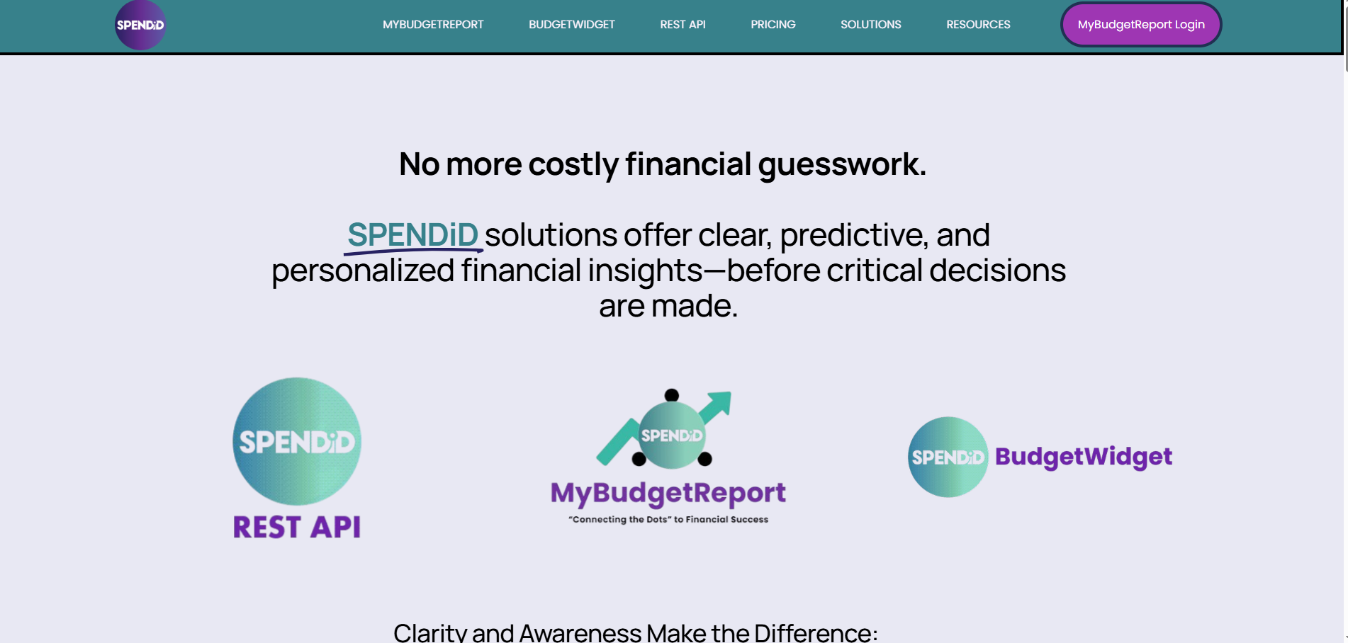 SPENDiD - FinTech & AI project by Shawn Doherty