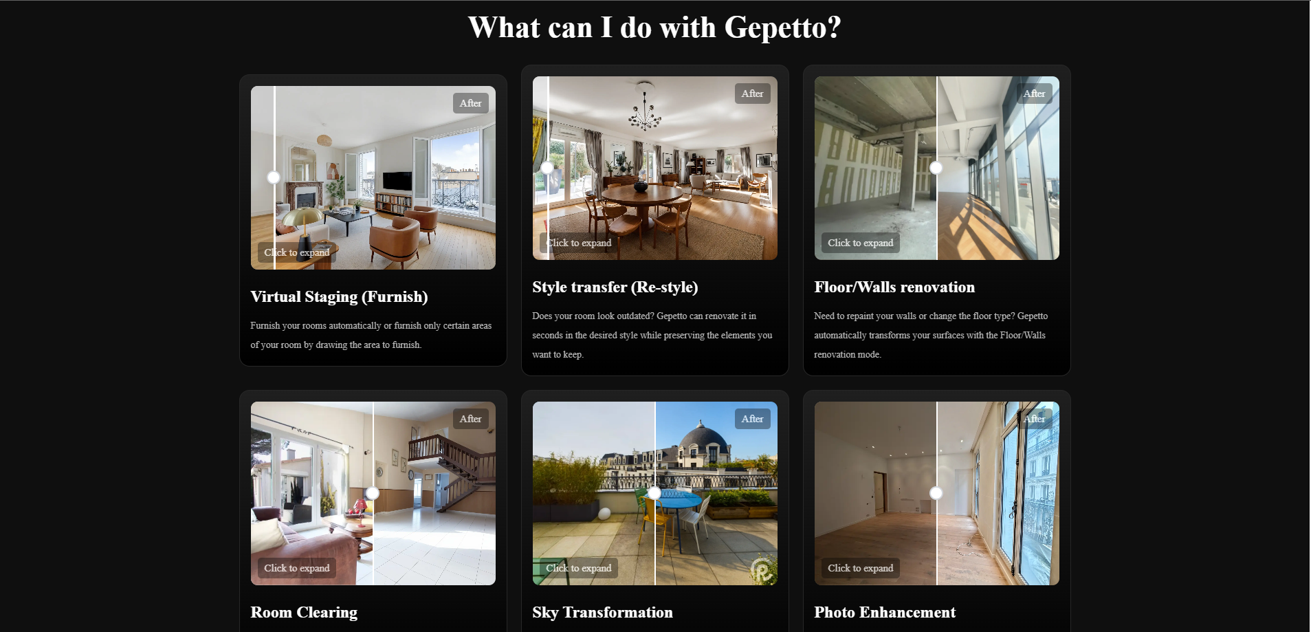 Gepetto - Real Estate project by Shawn Doherty