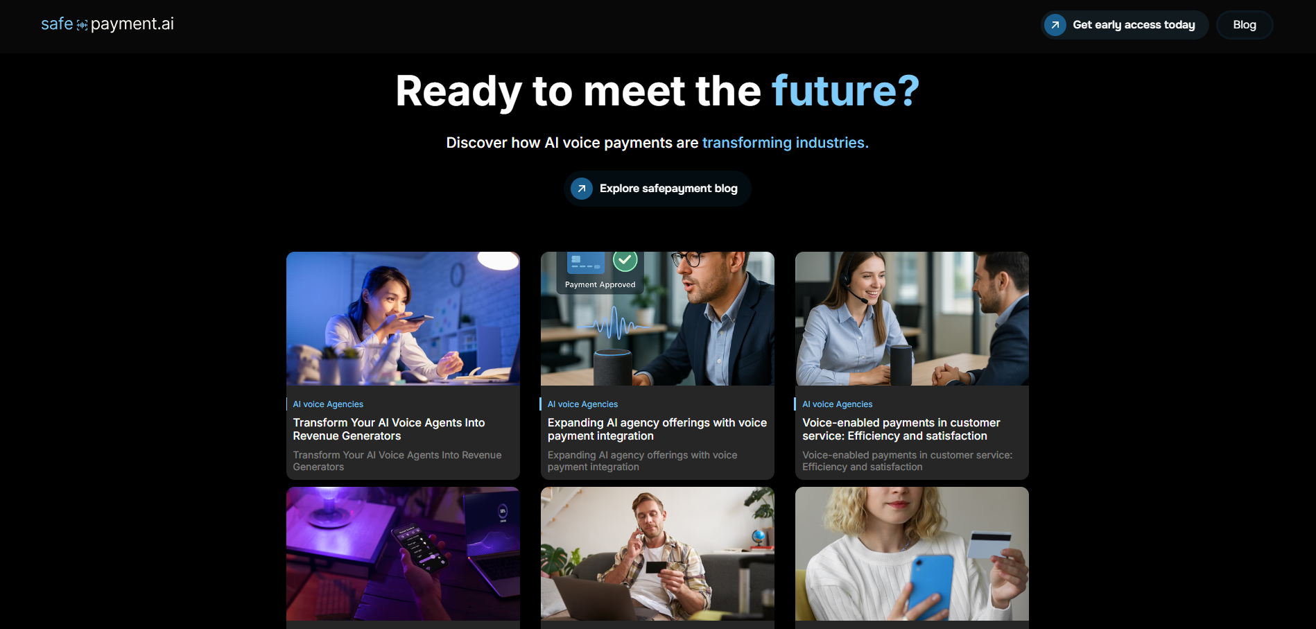 SafePayment.ai - AI Voice & FinTech project by Shawn Doherty