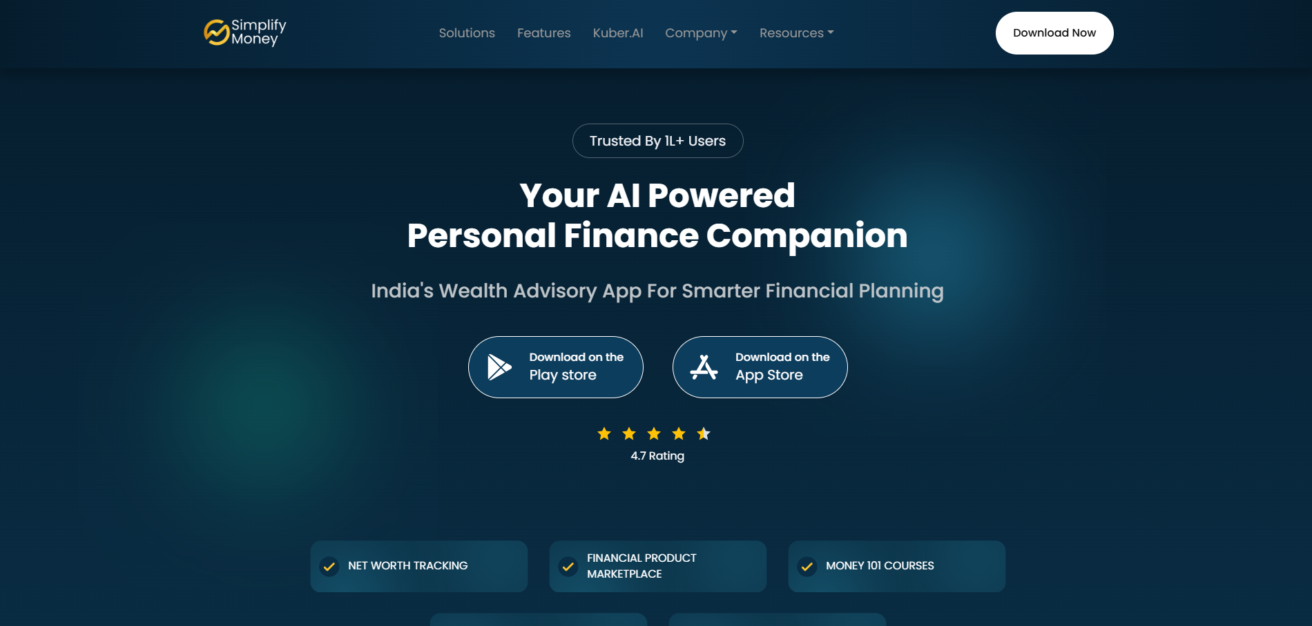Simplify Money - Finance, AI, Mobile project by Shawn Doherty